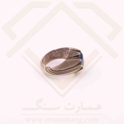 انگشتر نقره مردانه یاقوت کبود
