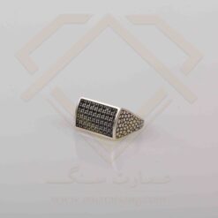 انگشتر مردانه نقره ترک مارکازیت