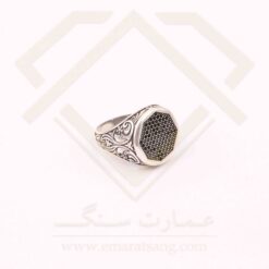 انگشتر نقره مردانه ترک مارکیز
