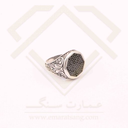 انگشتر نقره مردانه ترک مارکیز