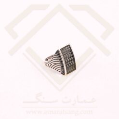 انگشتر نقره مردانه ترک مارکیز