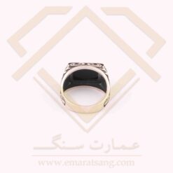 انگشتر نقره مردانه ترک با سنگ عقیق