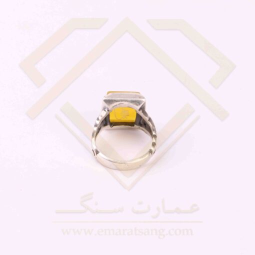 انگشتر مردانه طرح رهبری