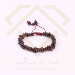 دستبند گارنت قرمز چیپسی نامنظم